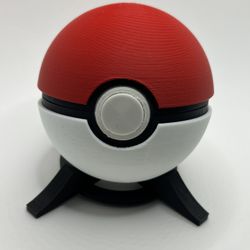 3D Printed Pokeball NINTENDO SWITCH GAME STORAGE