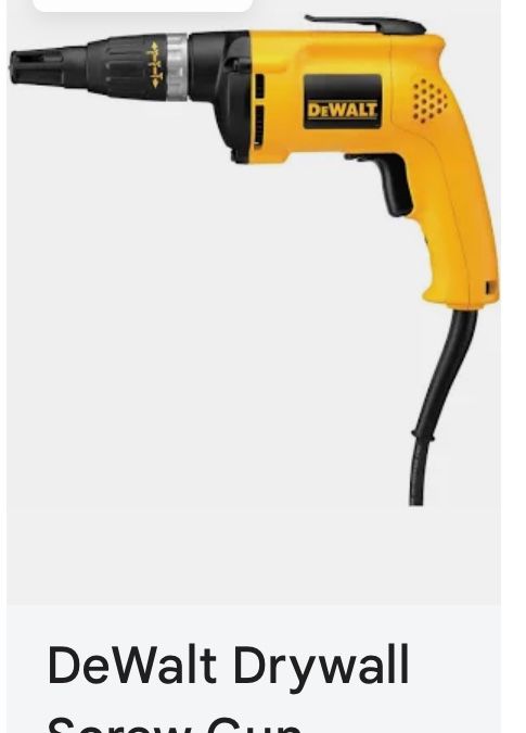 Electric Drywall Gun $60