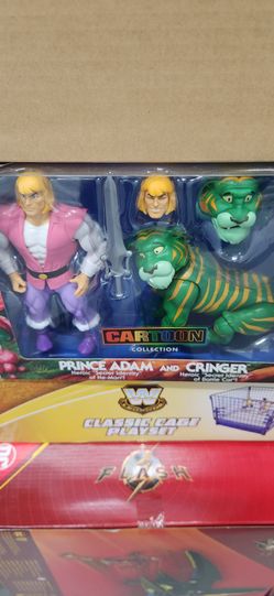 Masters Of The Universe Heman Filmation Prince Adam And Cringer