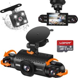 Lofov 360 Quad Dash Camera