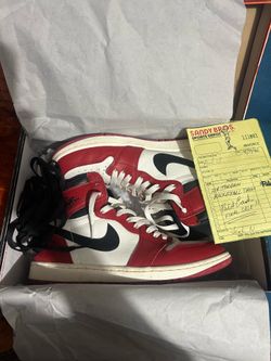Jordan 1 lost and found Chicago size 10
