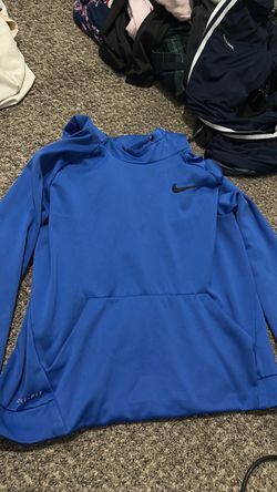 Nike Dri-Fit Blue Pullover Hoodie