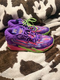 Puma MB.03 Lamelo Ball Basketball Sneakers 'Toxic'