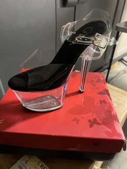 7” Pleaser Stiletto Heel Size 7