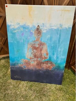 Beautiful Art Canvas Print of Buddha