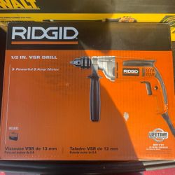 Ridgid 1/2 In VSR Drill