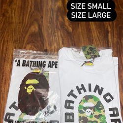 Bape Shirt Small and Large never worn