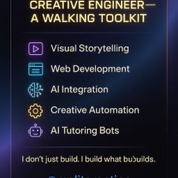 Editing -Full Stack Engineer Imagine It I’ll Get It Done.