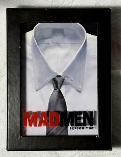 Mad Men Season 2 DVD Complete 4 Discs Box Set with the Shirt and Tie Cover 2008