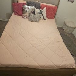 Queen Bedset Real Wood 