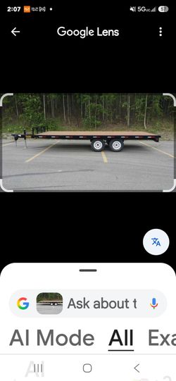 Flatbed Trailer Dual Axle