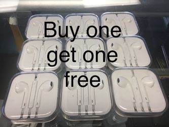 Generic iPhone headphones buy one get one free