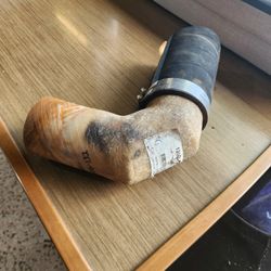 LA6606-132 Fiberglass Wet Exhaust 90 Degree Elbow 3.5"