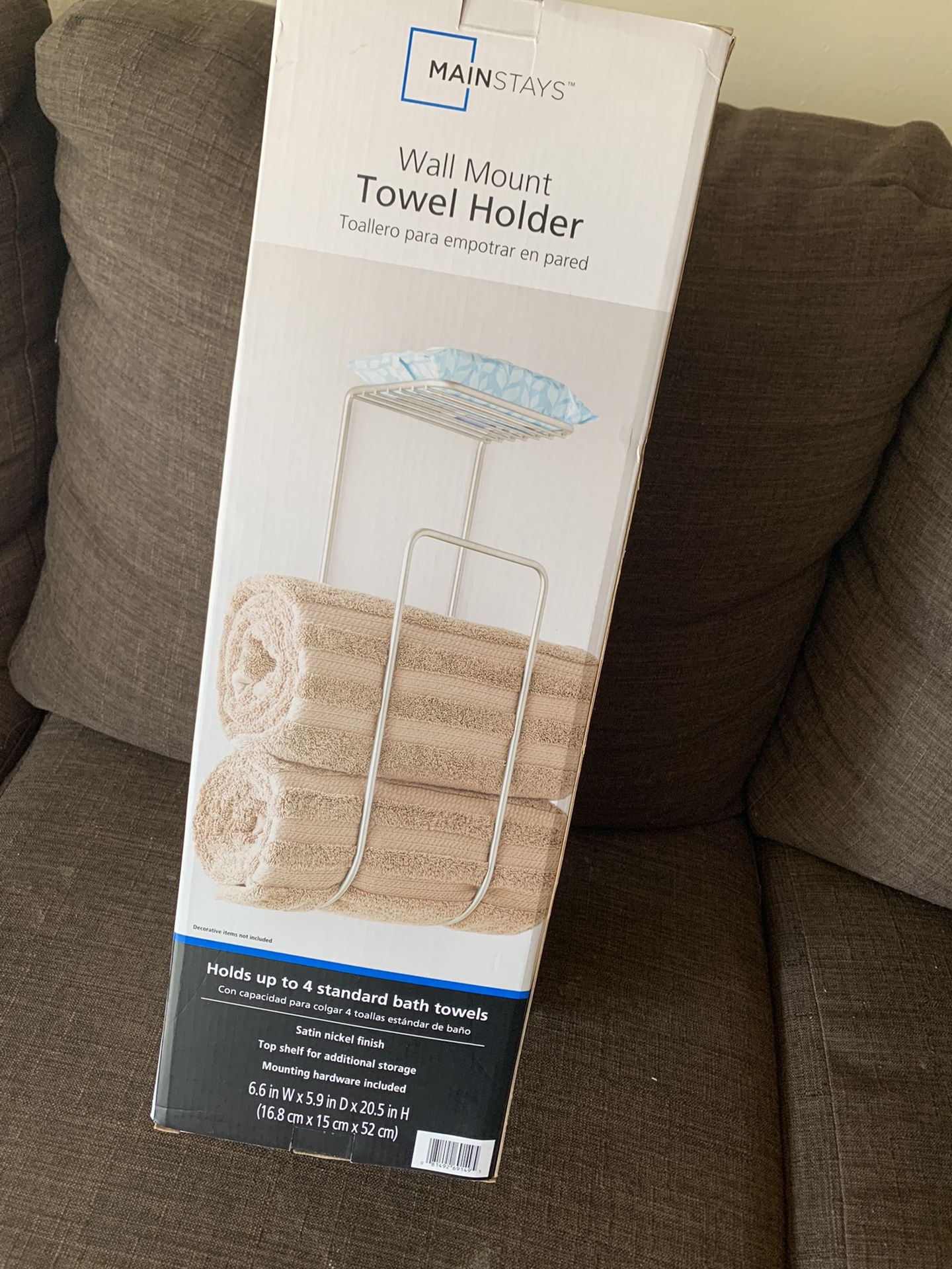 Wall Mount Towel Holder 