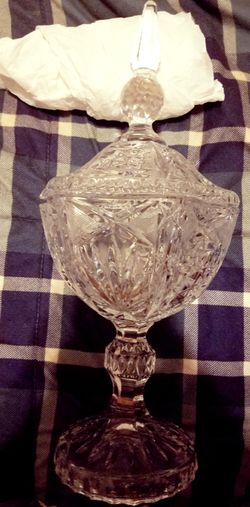 Vintage Candy Dish with Lid