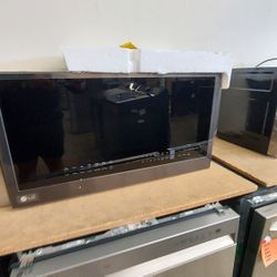 LG Black Stainless Steel Microwave 