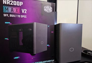 NR200 case with AIO liquid cooler