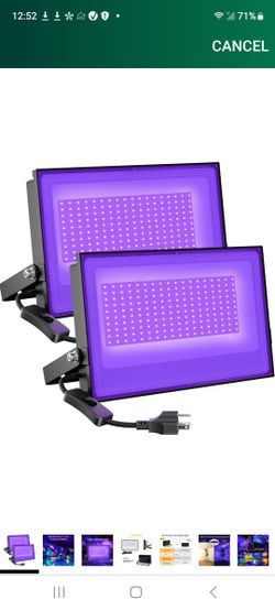 Onforu 2 Pack  LED  IP66  50W   Party