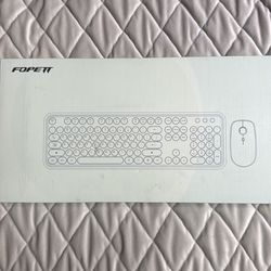 Wireless Keyboard,KOOTOP Cute Colorful 104 Keys Typewriter Retro Round Keycaps Keyboard for PC Laptop,Desktop,Windows, Home and Office Keyboards(Pink)