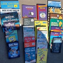 Kids Book Lot Dr Seuss