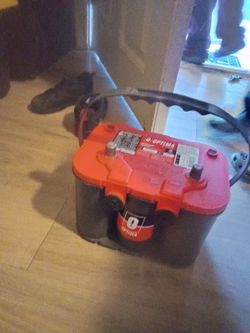 Optima RedTop 34/78 High Performance AGM Starting Battery.