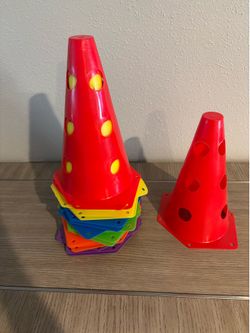 Set of 18 Training Cones