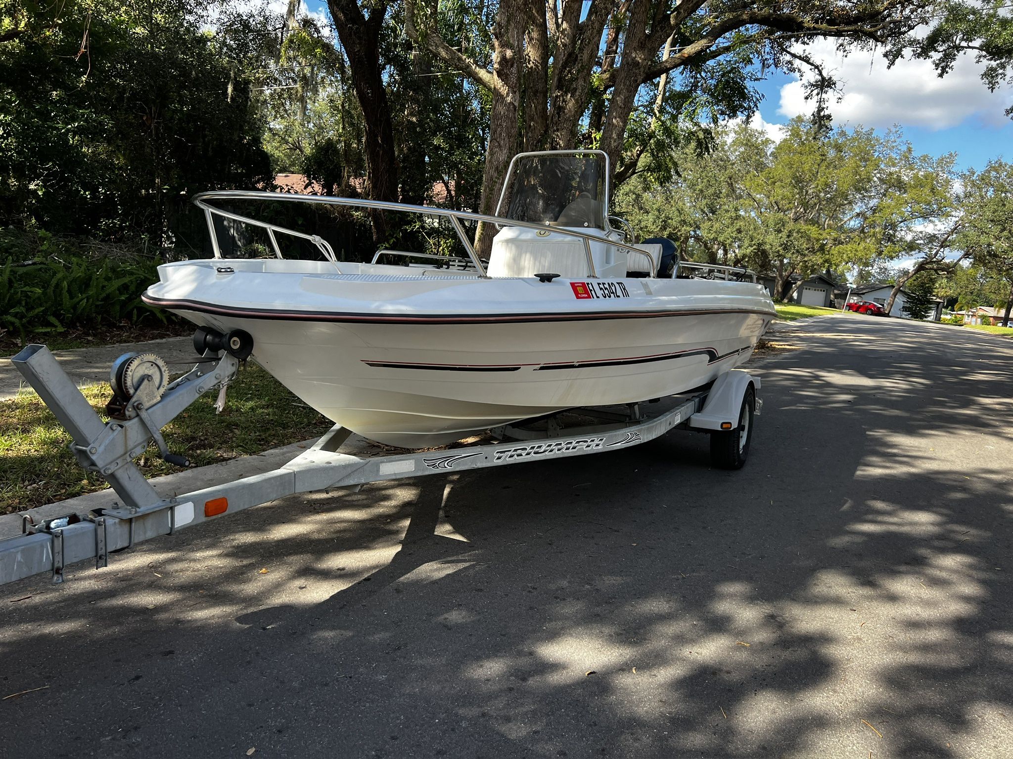 2003 Triumph 190 Bay Boat