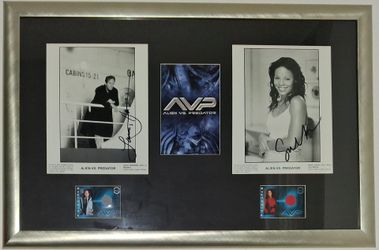 ALIENS V PREDATOR MOVIE AUTOGRAPHS JSA AUTHENTICITY-SAN DIEGO COMIC CON