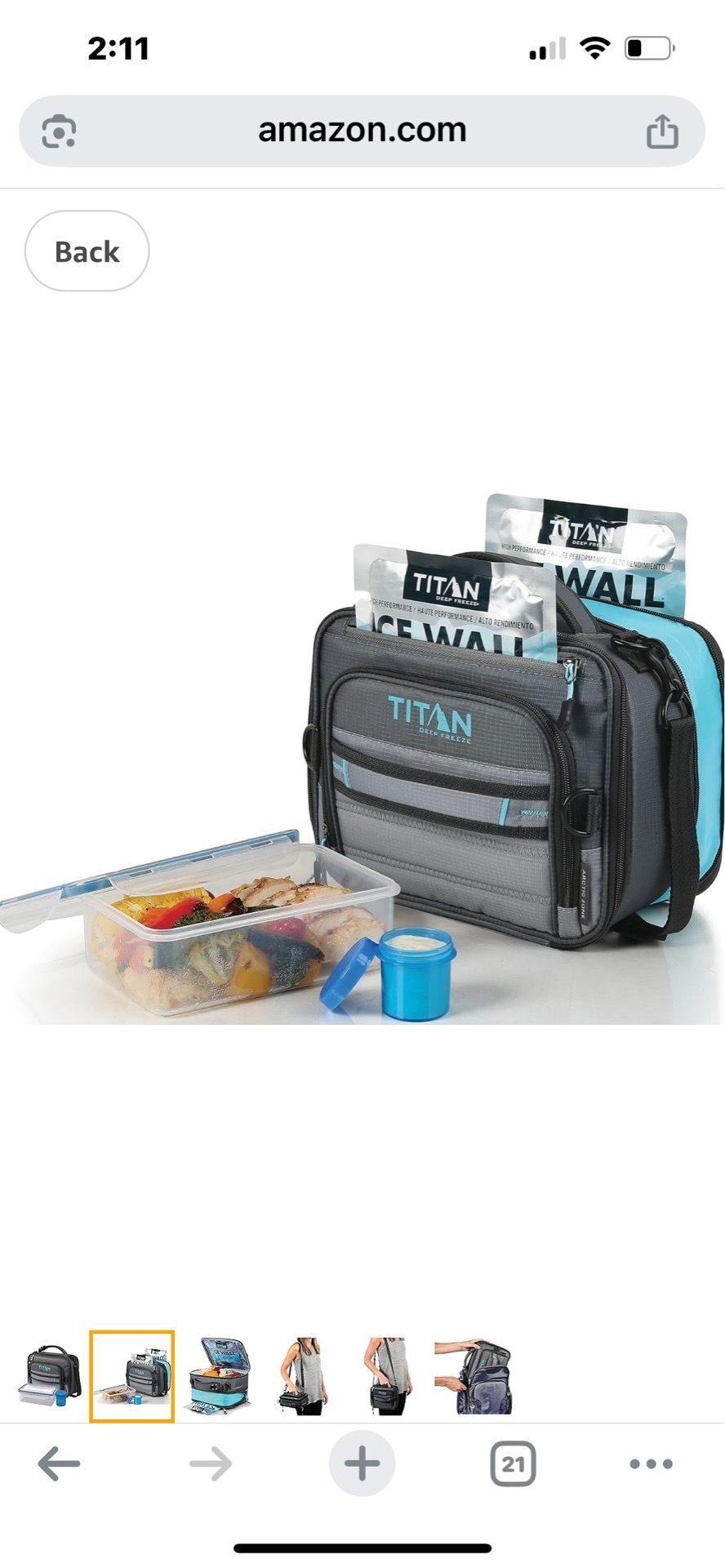 Titan lunch Bag