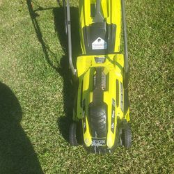 Ryoby  mower  works grea