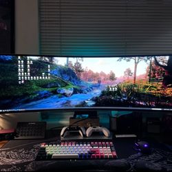 Samsung Odyssey G9 QD-OLED 49” Curved Gaming Monitor (G95SC, 240Hz) – $950 OBO