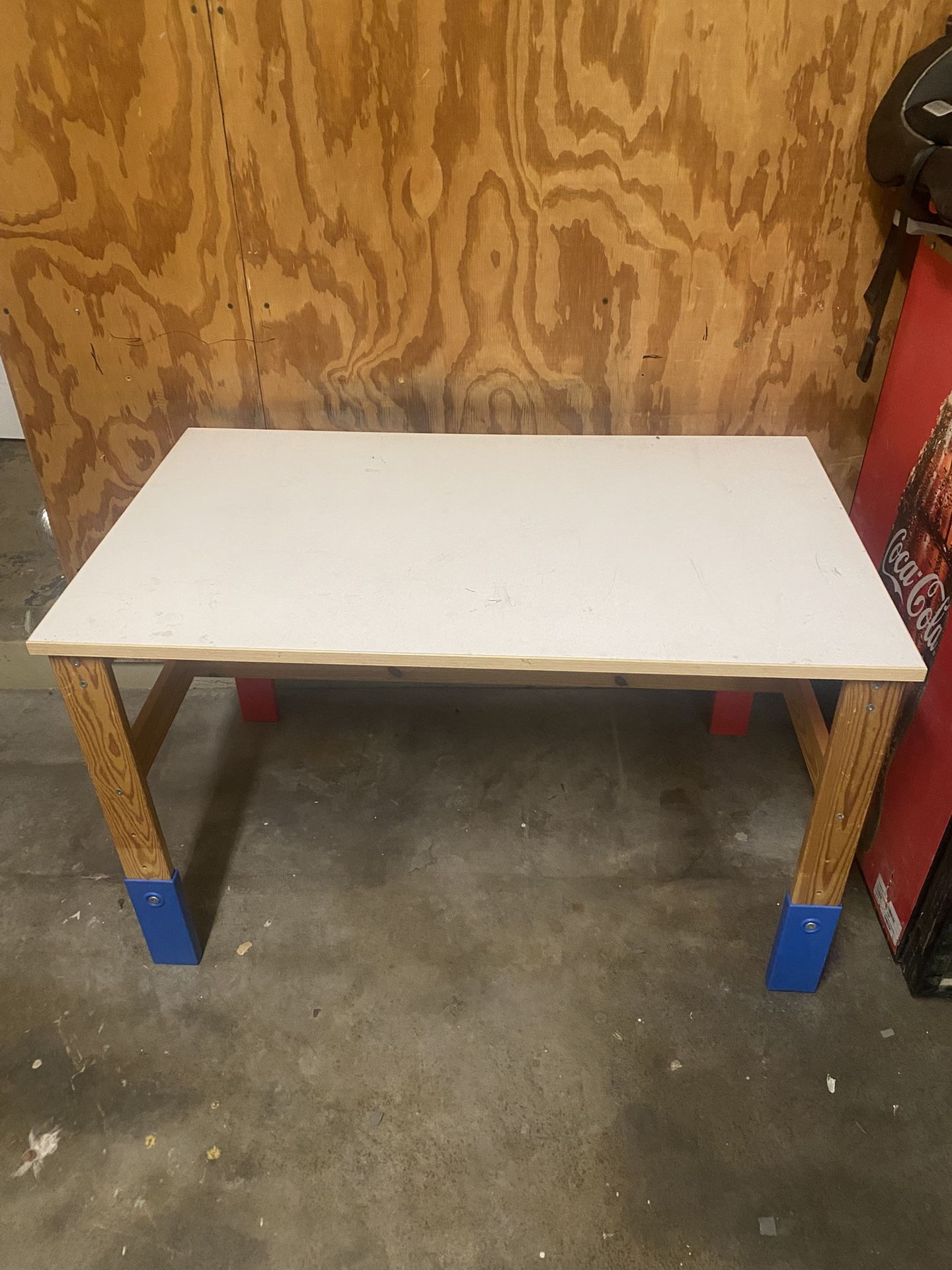 Kids IKEA Table Adjustable Height 