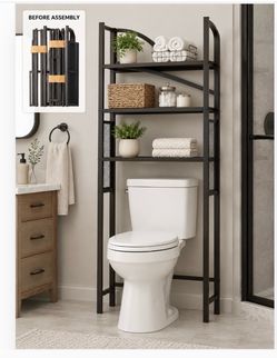 Bathroom shelves