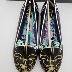 Star Wars Darth Vader Irregular Choice Flats Size 5.5