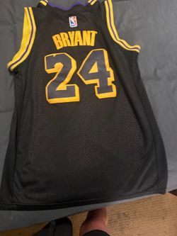Kobe Bryant Lakers Black Mamba #8/#24 Jersey – Youth Medium