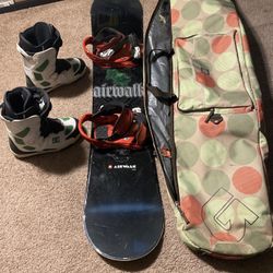 Snowboard Bundle. 125.00