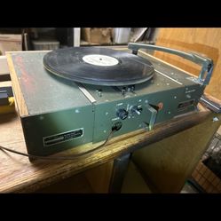 Original Army Record Player 