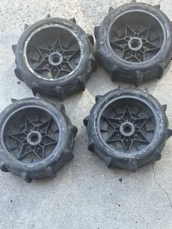 4 Power Hobby Paddle Tires
