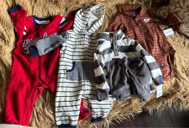 Baby Boys Clothes Sizes 6M-24M NWT