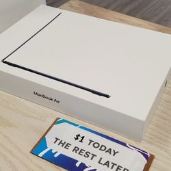 Apple Macbook Air M3 Chip 15in Brand New - $1 DOWN TODAY, NO CREDIT NEEDED