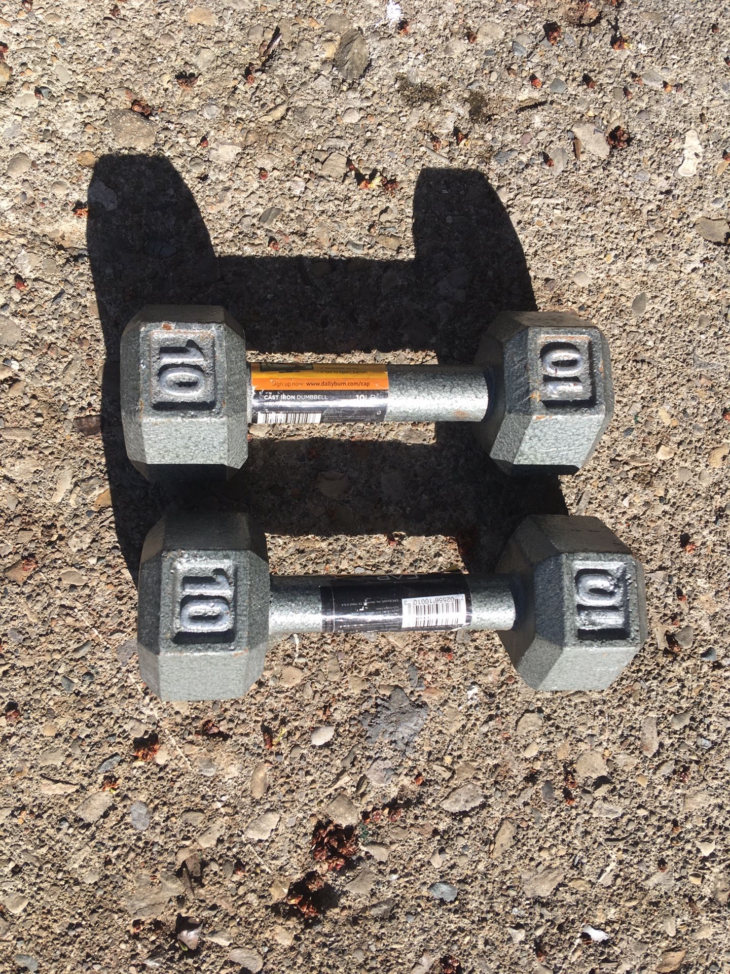 10 Lb Dumbbells - New