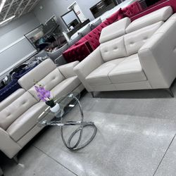 Modern Sofa Set ✨ Adjustable Headrest 