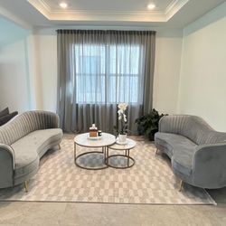 New 2pc Sofa And Loveseat In Box 📦 Buy Now Pay Later $39 Down No Credit Needed 