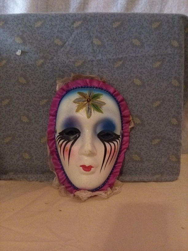 Ceramic Mardi gras Mask