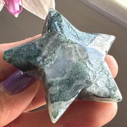 Moss Agate Star  🌟