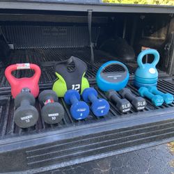 Home Gym Package Deal 1- Dumbbells And Kettlebells 