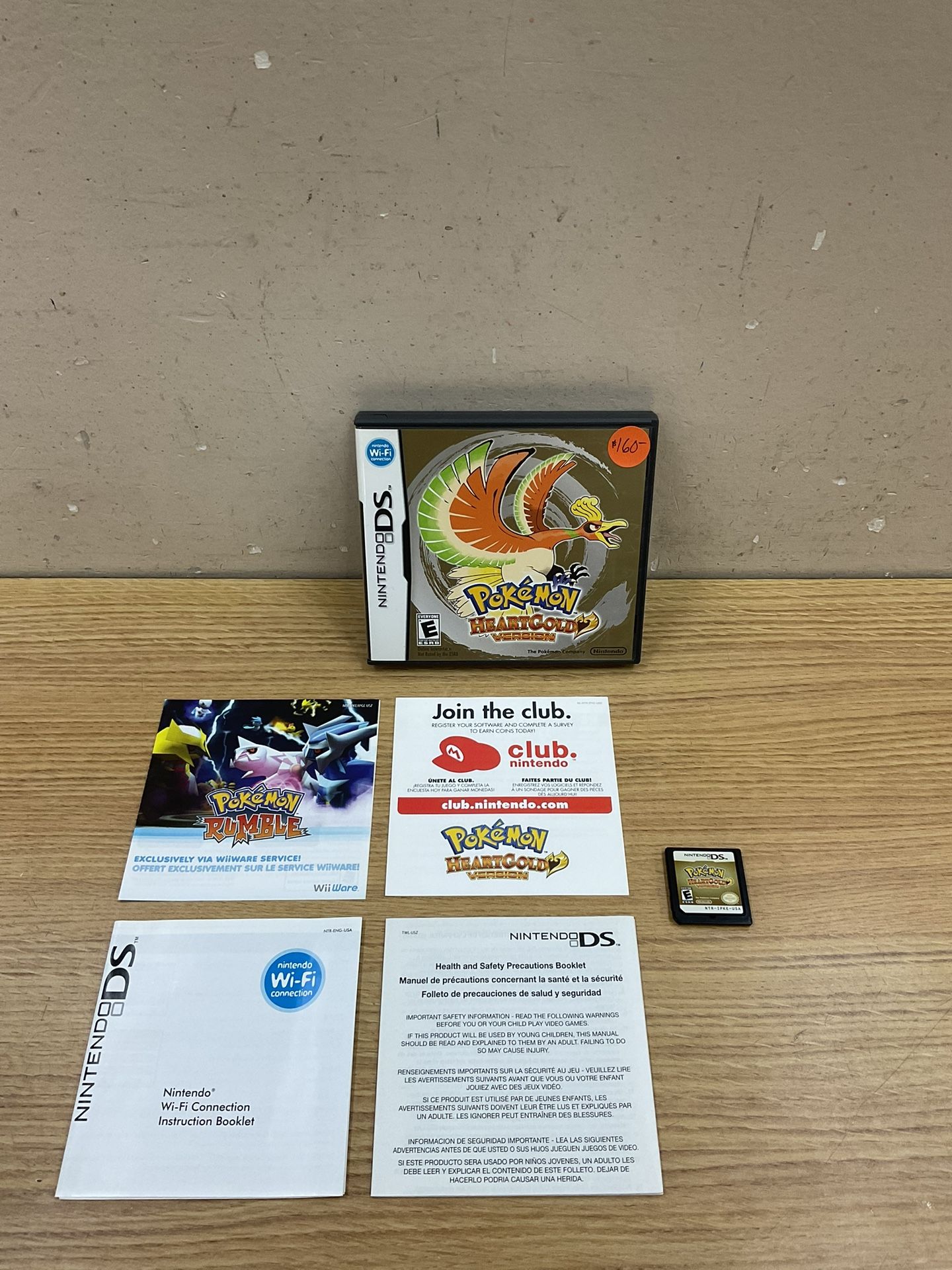 NINTENDO DS POKÉMON HEARTGOLD VERSION 