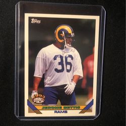 1993 Topps Jerome Bettis Rookie #166