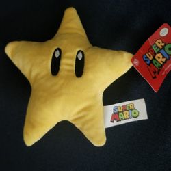 Mario Star Plush