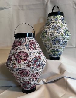 Pottery Barn Paper Lanterns